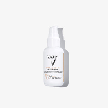 Vichy Capital Soleil UV-Age Daily SPF50+ Λεπτόρευστο Αντηλιακό Κατά Της Φωτογήρανσης Με Χρώμα 40ml